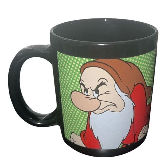 Disney Store Exclusive Original Grumpy Oversized Coffee  Mug‎ - Picture 1 of 5